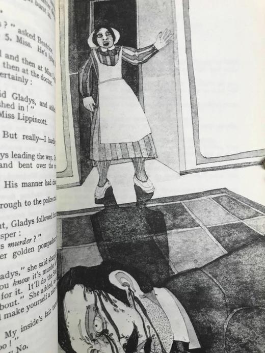 阿加莎·克里斯蒂《遗产风波/外国学生宿舍谋杀案》 约4幅插图 复古仿皮精装32开 商品图7