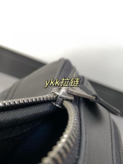 男士单肩相机斜挎包老花邮差包时尚手机腰包男款 商品图13