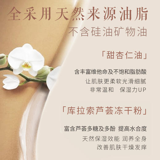 S光阴小驻烟酰胺甜橙润肤乳 天然植物身体乳保湿嫩肤 易吸收不厚重 商品图4