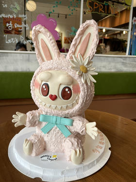 拉布布兔子造型蛋糕