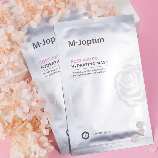 魔介玫瑰花漾润泽面膜 5片/盒 商品图0