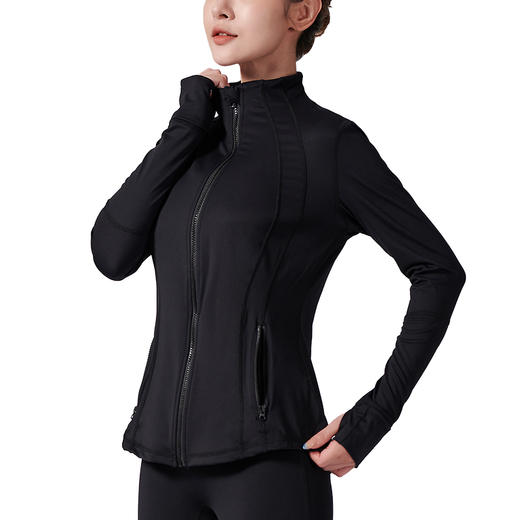 【运动户外】I‘d爱帝女士立领修身拉链夹克外套 商品图6