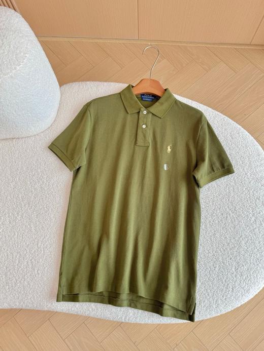 拉夫小马刺绣男士经典款修身版弹力翻领T恤Polo衫 商品图11
