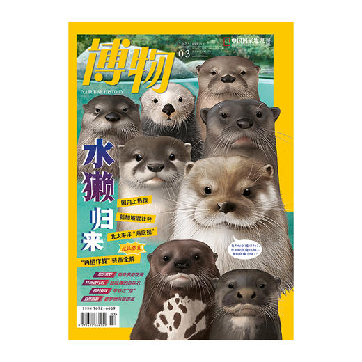 《博物》202503 水獭 南非多肉花海 女真文 金元素 早春芽苗菜 商品图1