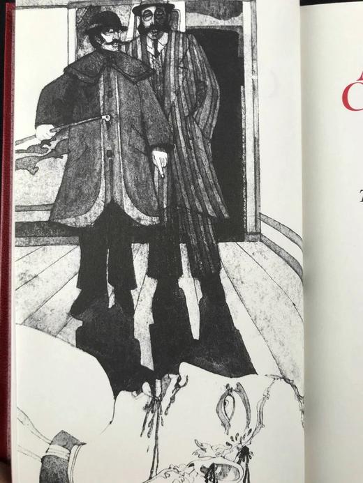 阿加莎·克里斯蒂《幽巷谋杀案/七面钟之谜》 约6幅插图 复古仿皮精装32开 商品图2