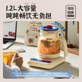 【德国蓝宝养生壶】德国蓝宝ok泡养生壶办公室小型多功能炖煮一体家用烧水玻璃花茶壶