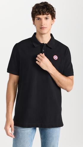 C.G 小标刺绣 翻领短袖T恤 TX390