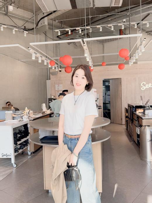 火桐hooton FIT轻运动系列桑蚕丝长绒棉短袖T恤ZM20660066 商品图3