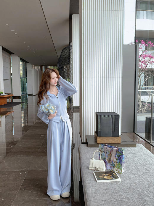 张心子【休闲氧吧】春款气质休闲风运动套装 U2502027 商品图10