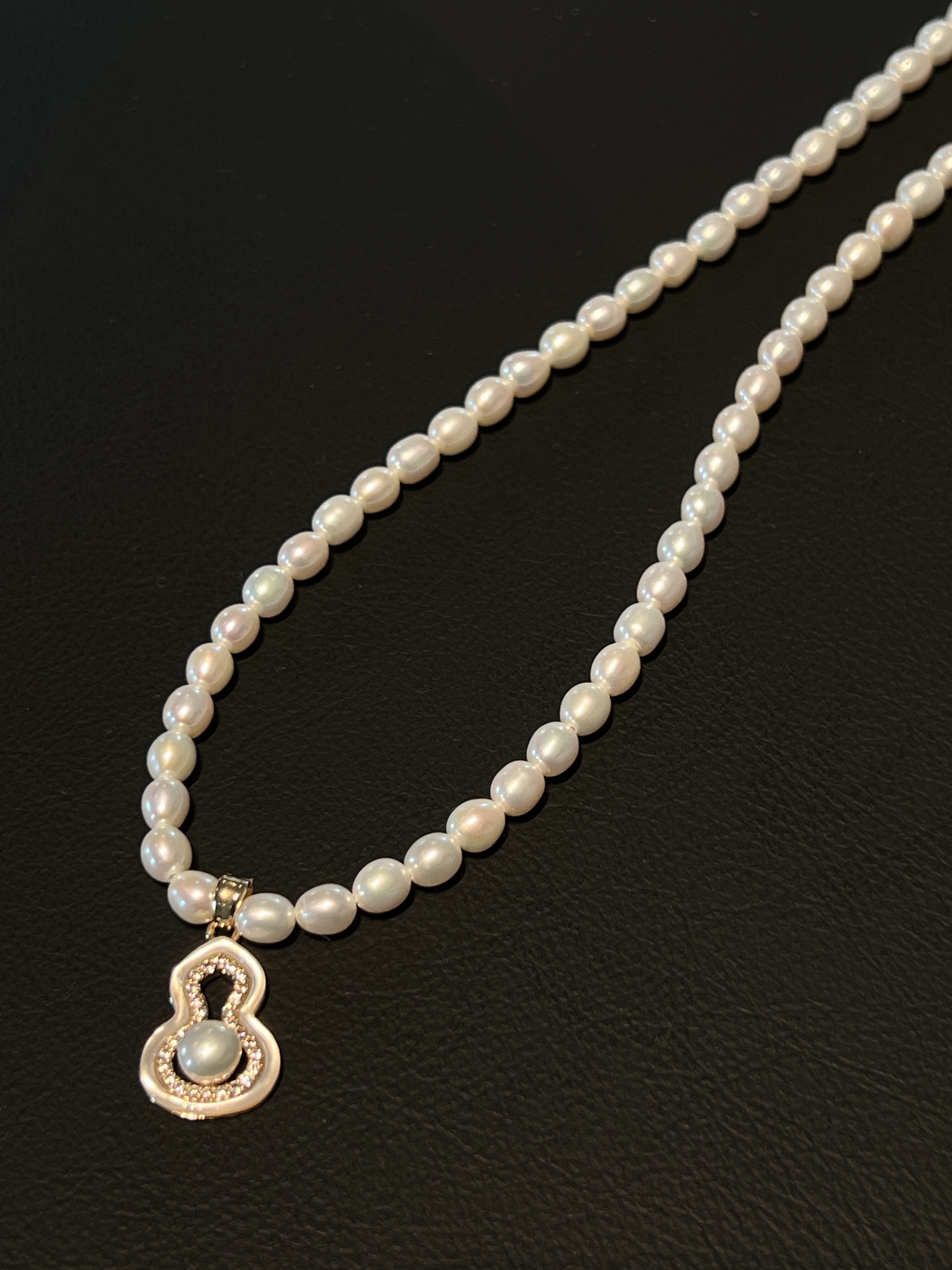 珍珠系列~~~“福禄”珍珠项链，bu退bu换!