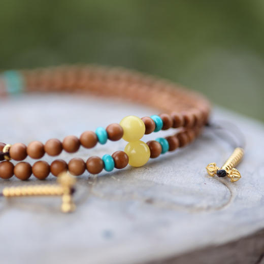 老山檀佛珠念珠 | 万物叁仟 商品图4