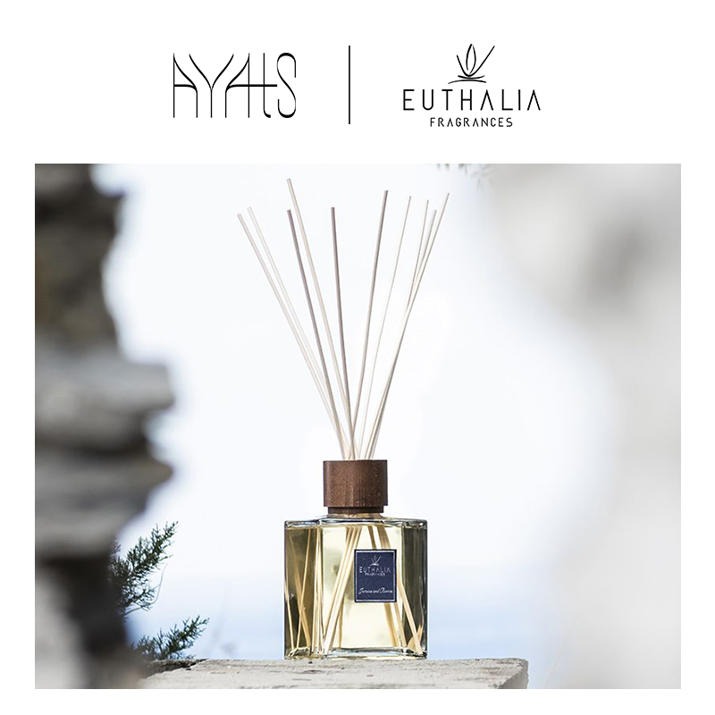 意大利EUTHALIA香薰 JASMINE AND BERRIES浆果茉莉 无火藤条香薰