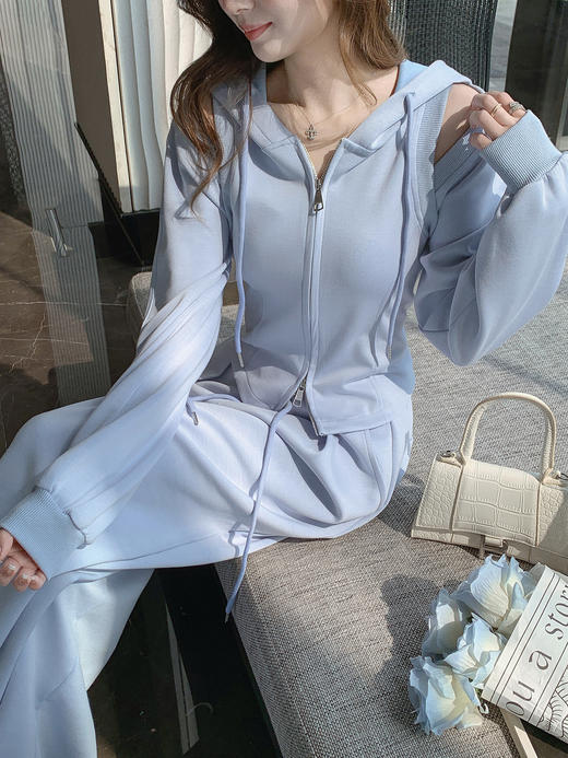 张心子【休闲氧吧】春款气质休闲风运动套装 U2502027 商品图11