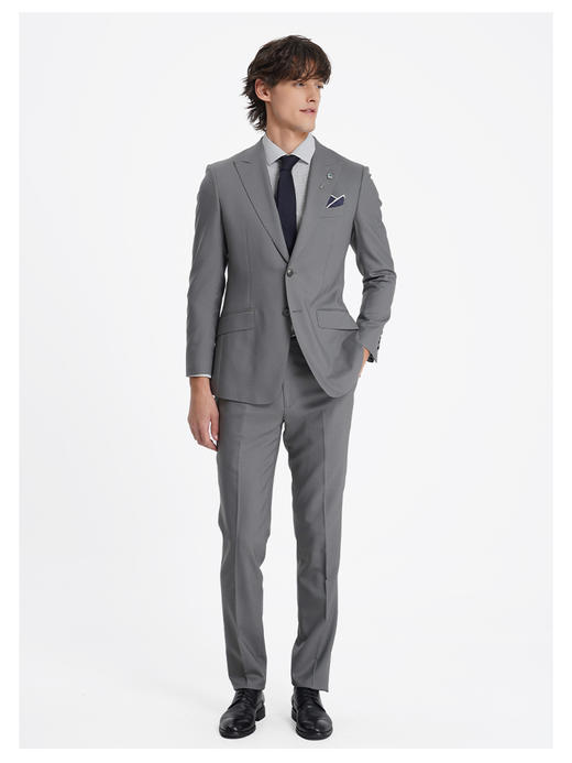 callisto高智系列海藻灰绵羊毛西服 商品图2