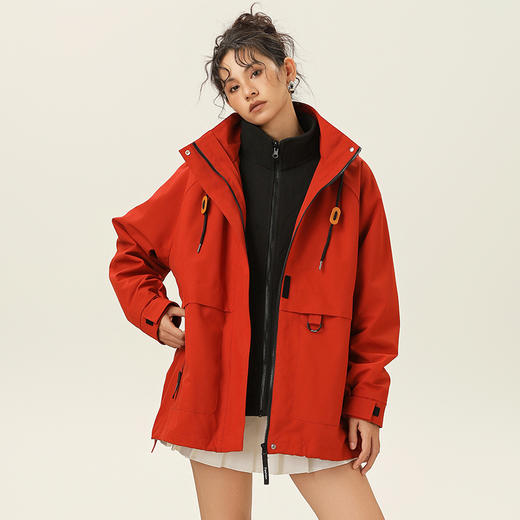 【148秒杀】LUCKY DEER 黄亦玫同款平替OVERSIZE版型 男女同款山系三合一963518S 商品图9