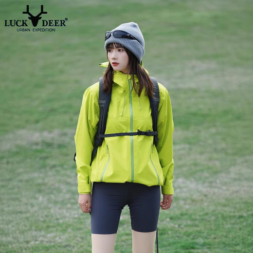 【199秒杀】LUCKY DEER防水1.9W 情侣款户外硬壳冲锋衣 商品图8