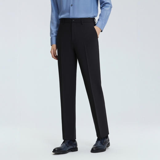 圣得西高级极简风男士西装2025春季新款伴郎礼服职业面试西服套装2512928001A 商品图4