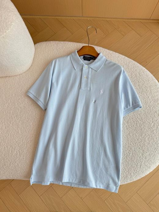 拉夫小马刺绣男士经典款修身版弹力翻领T恤Polo衫 商品图14