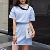 哈瓦塔砂洗（束腰）圆领宽松落肩短袖H350102 +A字裙或短裤H351103 商品缩略图8