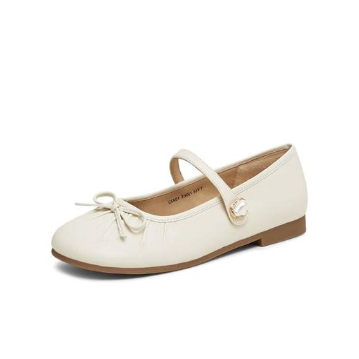 2楼天美意CIX01软底复古玛丽珍平底单鞋 商品图0