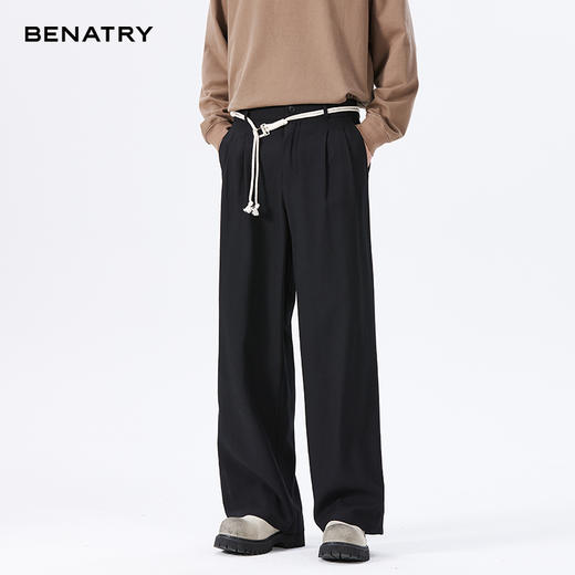 贝纳川春夏直筒休闲裤ECF132005 商品图9