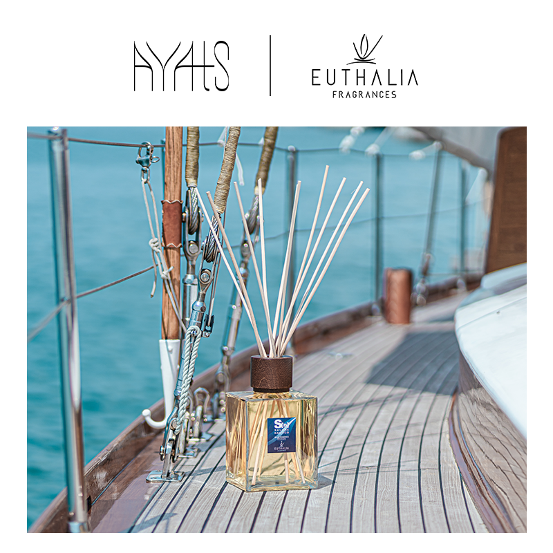 意大利EUTHALIA香薰 SALONE NAUTICO航海时代 无火藤条香薰