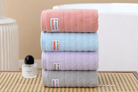 洁丽雅（grace）长绒棉毛巾四件套JM2616（发货颜色随机）