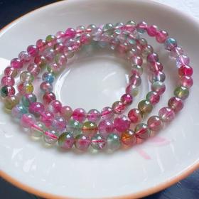 5mm-6mm多圈西瓜碧玺手串