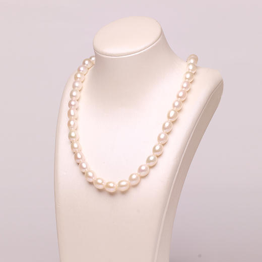 美裕 淡水珍珠项链 米形珠 6.5-7.5mm 108481 商品图1