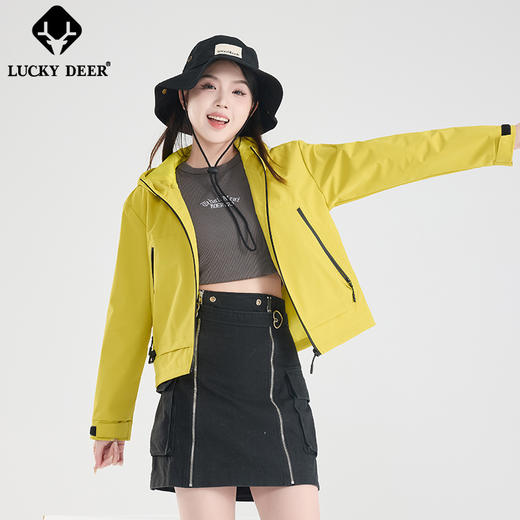 LUCKY DEER情侣款山系轻量化三防单冲外套 商品图3