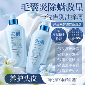 儒意控油去屑止痒洗发水500g 去屑止痒除螨控油蓬松洗头膏露夏天男女|儒意官方商城