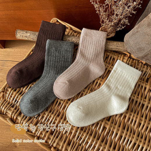 【3组起拍  单拍  少拍不发】开学必备🔥专柜正品🎉新疆长绒棉💥男孩女孩都有 「柠檬舒品 儿童春季精梳棉袜学生袜合集 」5款可选🧦百搭纯色基础款，必囤❗️ 商品图10