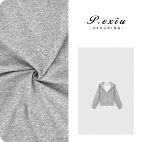 03-5潘依绣丁丁宠粉PanYiXiu/潘依绣拼接假两件减龄休闲连帽长袖卫衣 SH1298