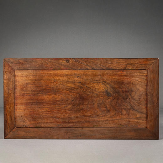 清 红木高束腰霸王枨半桌 商品图1