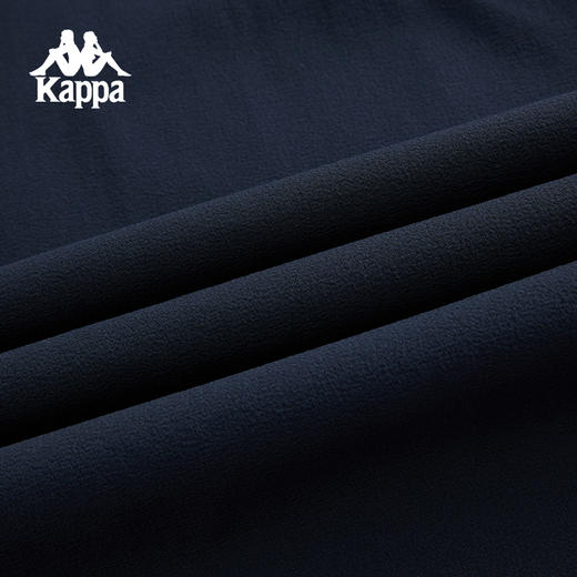 Kappa卡帕背靠背防泼水运动裤2025新款男户外弹力休闲长裤直筒裤K0F32AY57 商品图4