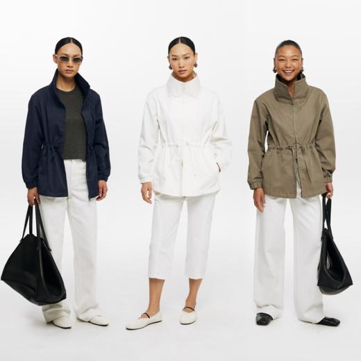 oneup索罗娜拉链中长外套 商品图4