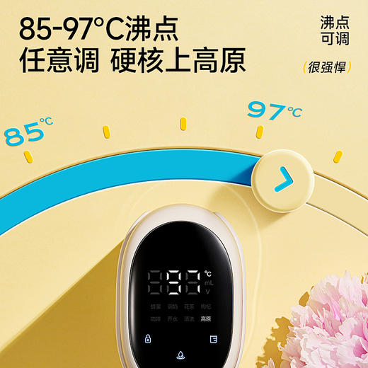 【美国卓朗 便携即热饮水机】美国卓朗便携式烧水壶即热电热智能恒温旅行出差迷你小型抽水一体 商品图2