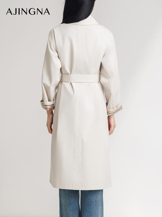 【商场同款】阿菁娜率性洒脱风衣外套A30C105009 商品图3