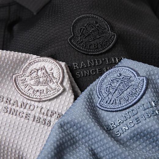 【冰丝】【DK】大依优型大码短袖POLO衫运动休闲半袖体恤男士大码免烫上衣服胖子夏季薄款 商品图4