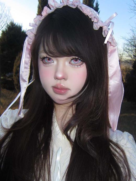 Hot girls（Hotgirl） 半年抛美瞳 花间光影  直径14.5mm着色14.0mm 商品图1