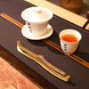正山堂 茶夹 黑胡桃木黄铜复古 防滑防烫便捷高端泡茶工具镊子茶具 商品缩略图1