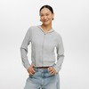 oneup运动拉链短款卫衣 商品缩略图1