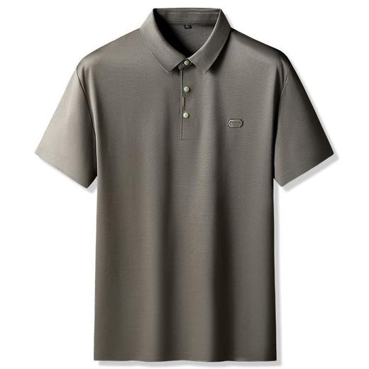 【冰丝】【DK】大依优型大码短袖POLO衫加肥加大冰丝凉感上衣肥佬运动夏装半袖男士 商品图8