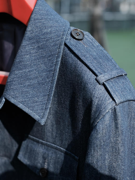 Albini EVERY WEAR 丹宁廓形夹克 商品图5