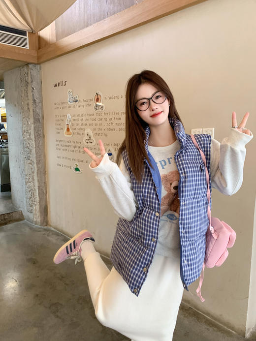 【149元任选2件】 现货！3色直筒开叉毛织加绒半身裙 商品图6