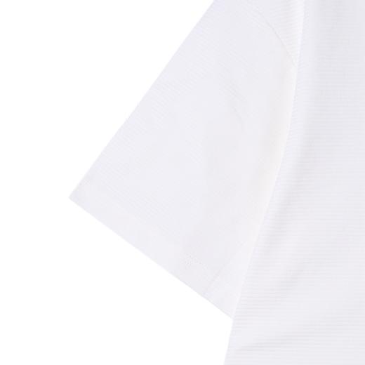 夏季高级感新款韩版撞色肌理感翻领短袖T恤商务百搭高街套头上衣 商品图3