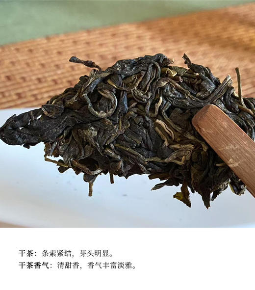 德丰昌 | 2024年 滑竹梁子 古树生普 100g/饼 商品图2