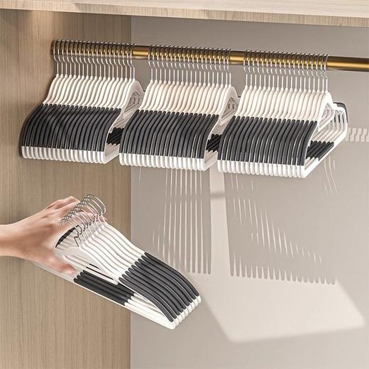 衣架家用护加粗防滑挂衣晾衣服晒衣衣撑防挂衣无痕加厚肩角衣架子 商品图2