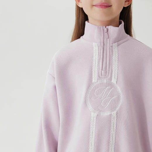 马克珍妮女童甜美花边运动套装 儿童套装2025年春装新款250296 商品图3