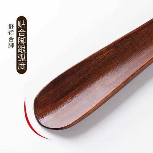 器实木弯腰穿鞋孕妇提鞋木质懒人老人鞋拔不长柄鞋拔子器家用鞋拔 商品图3